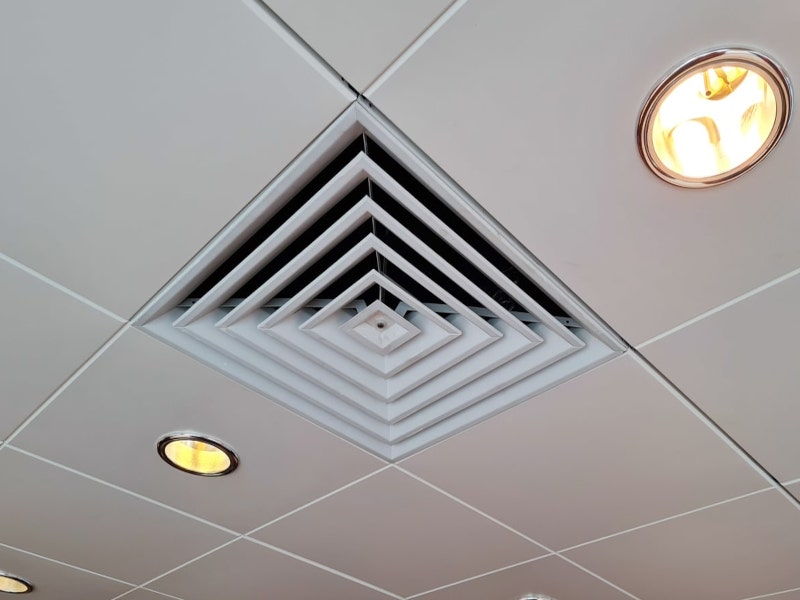 HVAC duct cleaning Chennai ceiling air vents